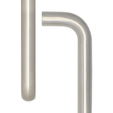 High quality image of Frelan - Stainless Steel 22mm D Shape Pull handles Grade 304 300x22mm Satin Stainless Steel Sku. JSS122B