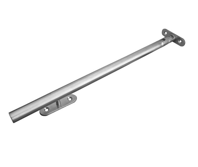 This is an image showing the Frelan - Round Bar 260mm Casement Stay - Grade 304 Satin Stainless Steel available to order from Trade Door Handles in Kendal