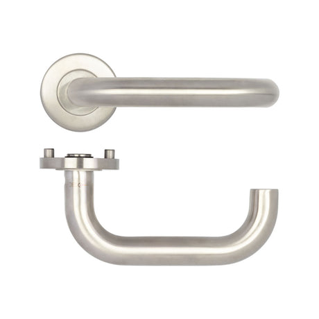 High quality image of Frelan - Venus 19mm Door Handle on Rose Grade 304 Sku. JSS134