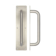 High quality image of Frelan - Stainless Steel Pull Handles w/ Plate 300x19mm Satin Stainless Steel Sku. JSS1602