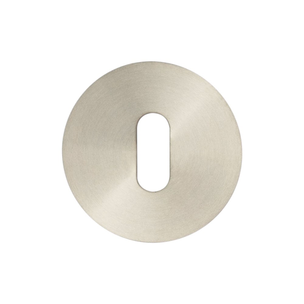 High quality image of Frelan - Stainless Steel Standard Keyway Escutcheons Grade 304 52x8mm Satin Stainless Steel Sku. JSS16