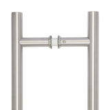 High quality image of Frelan - Stainless Steel 19mm Guardsman Pull Handles B2B Fixing 1000x19x900mm Satin Stainless Steel Sku. JSS220C