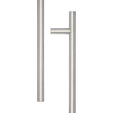 High quality image of Frelan - Stainless Steel 25mm Guardsman Pull Handles B/T Fixing 1000x25x900mm Satin Stainless Steel Sku. JSS222D