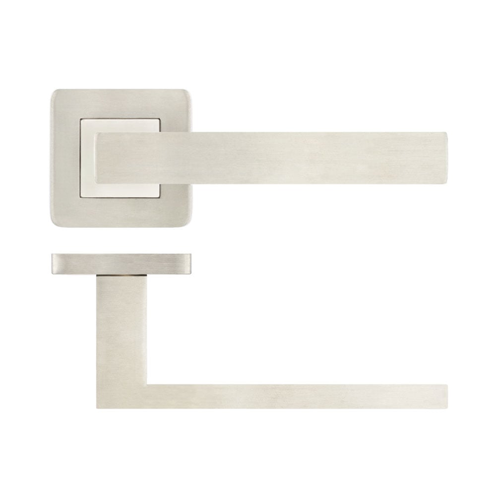 High quality image of Frelan - Sirius Door Handle on Rose Grade 304 Satin Stainless Steel Sku. JSS280