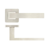High quality image of Frelan - Sirius Door Handle on Rose Grade 304 Satin Stainless Steel Sku. JSS280