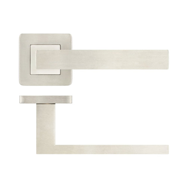 High quality image of Frelan - Sirius Door Handle on Rose Grade 304 Satin Stainless Steel Sku. JSS280