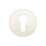 High quality image of Frelan - Stainless Steel Euro profile Escutcheons Grade 201 52x8mm Satin Stainless Steel Sku. JSS28