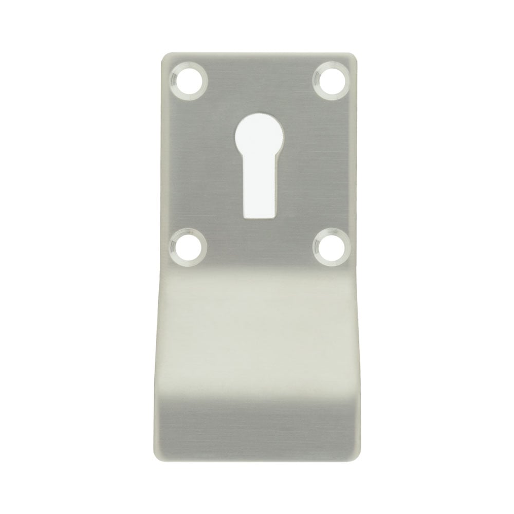 High quality image of Frelan - Cylinder Pull for Standard Keyway Satin Stainless Steel Sku. JSS40STD