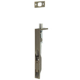 High quality image of Frelan - Stainless Steel Flush Bolts JSS50 Antique Brass 150mm x 20mm Square Forend Sku. JSS50AB