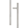 High quality image of Frelan - Stainless Steel Cranked Pull Handles 600x32mm Satin Stainless Steel Sku. JSS519A