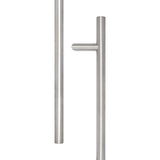High quality image of Frelan - Stainless Steel Cranked Pull Handles 1200x32mm Satin Stainless Steel Sku. JSS519B