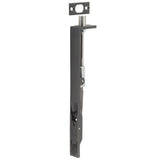 High quality image of Frelan - Stainless Steel Flush Bolts JSS51 Dark Bronze 203mm x 20mm Square Forend Sku. JSS51DB