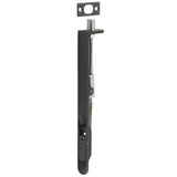 High quality image of Frelan - Lever Action Flushbolts Radiused Forend 203x20mm Dark Bronze Sku. JSS51RDB