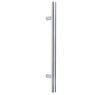 This is an image showing the Frelan - Bolt Through Guardsman Pull Handle 800x32mm (600mm Centres) - Grade 304 available to order from Trade Door Handles in Kendal