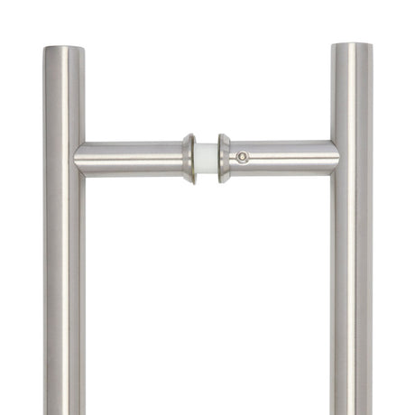 High quality image of Frelan - Stainless Steel 32mm Guardsman Pull Handles B2B Fixing 600x32x400mm Satin Stainless Steel Sku. JSS521A