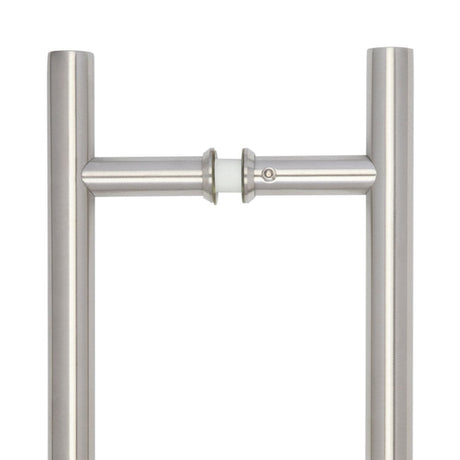 High quality image of Frelan - Stainless Steel 32mm Guardsman Pull Handles B2B Fixing 800x32x600mm Satin Stainless Steel Sku. JSS521B