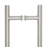 High quality image of Frelan - Stainless Steel 32mm Guardsman Pull Handles B2B Fixing 1200x32x1000mm Satin Stainless Steel Sku. JSS521C