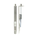 High quality image of Frelan - Lever Action Flushbolts Radiused Forend 457x20mm Satin Stainless Steel Sku. JSS53R