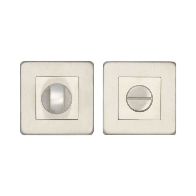 High quality image of Frelan - JSS54 Satin Stainless Steel Square Turn & Release Sku. JSS54