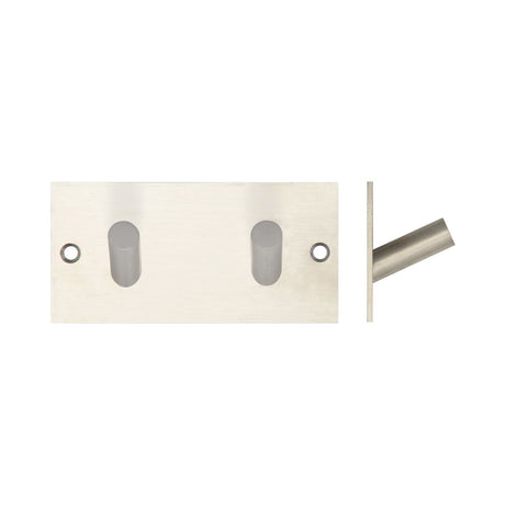 High quality image of Frelan - Double Robe Hook 94x46mm Satin Stainless Steel Sku. JSS901C