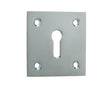 High quality image of Frelan - Jedo Square Open Escutcheon 50x50mm Polished Chrome Sku. JV153PC