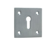 High quality image of Frelan - Jedo Square Open Escutcheon 50x50mm Satin Chrome Sku. JV153SC