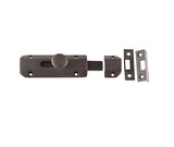 High quality image of Frelan - Jedo Architectural Slide Door Bolts 100x35mm Dark Bronze Sku. JV167DB