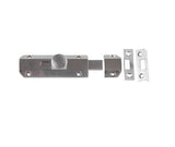 High quality image of Frelan - Jedo Architectural Slide Door Bolts 100x35mm Satin Nickel Sku. JV167SN