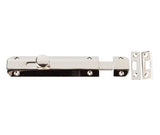 High quality image of Frelan - Jedo Architectural Slide Door Bolts 150x35mm Polished Nickel Sku. JV168PN
