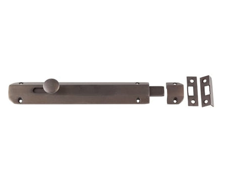 High quality image of Frelan - 200mm DB Slide Bolt | Sku. jv169db | available to order from Trade Door Handles in Kendal.