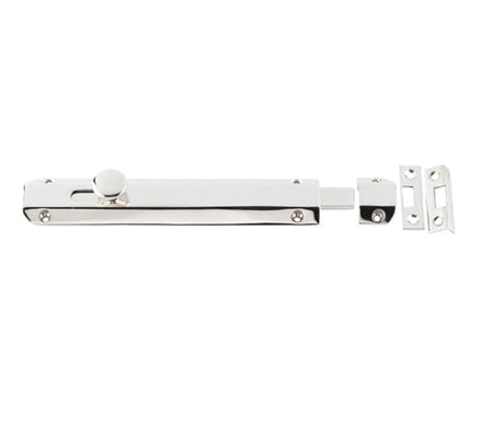 High quality image of Frelan - 200mm PN Slide Bolt | Sku. jv169pn | available to order from Trade Door Handles in Kendal.