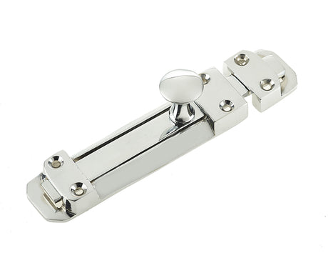 High quality image of Frelan - Jedo Contract Door Bolts 138x30mm Polished Chrome Sku. JV179APC