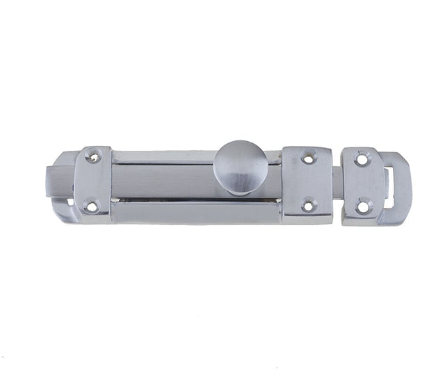 This is an image showing the Frelan - 100mm SC contract surface bolt available to order from Trade Door Handles in Kendal