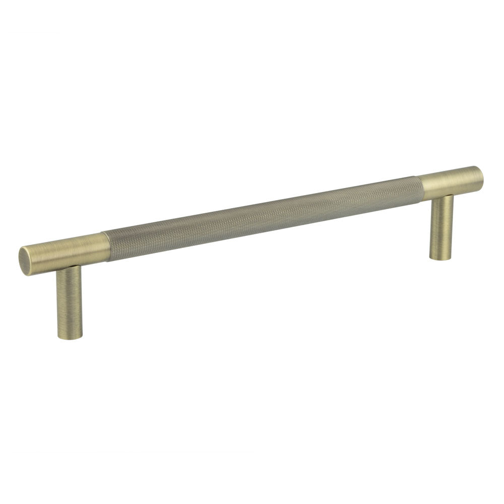 High quality image of Frelan Bari Pull Handle 300mm Face Fix - Antique Brass | Sku. jv1800abff | available to order from Trade Door Handles in Kendal.