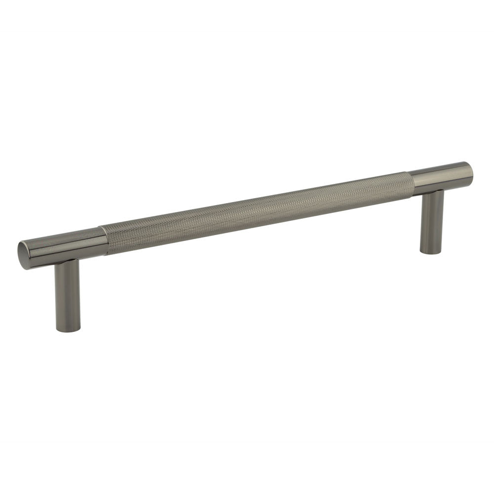 High quality image of Frelan Bari Pull Handle 300mm Bolt Through - Black Nickel | Sku. jv1800bn | available to order from Trade Door Handles in Kendal.
