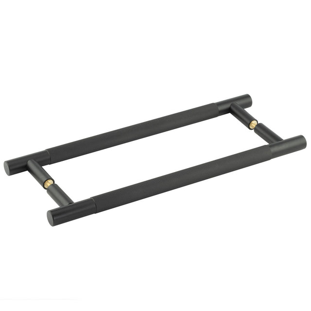 High quality image of Frelan - Bari Pull Handles 300mm Black Back to Back Sku. JV1800MBB2B