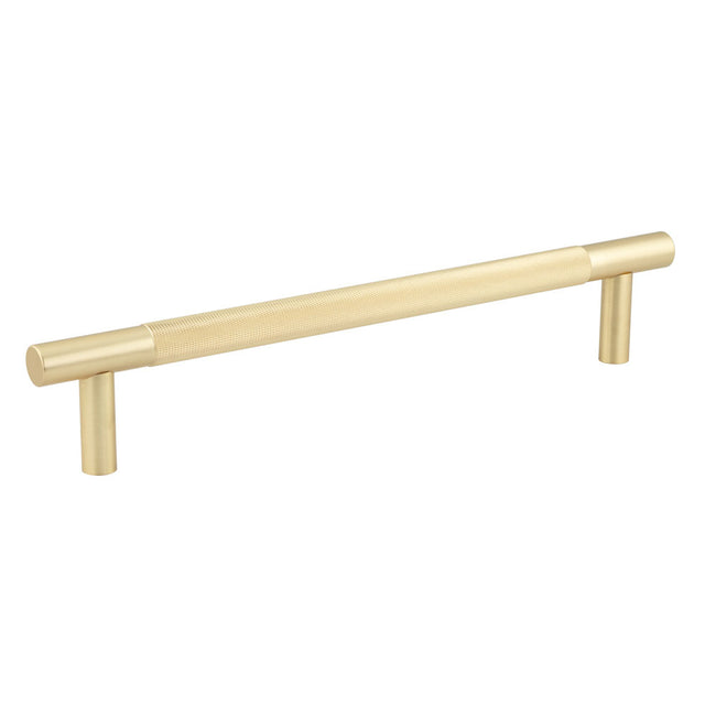 High quality image of Frelan Bari Pull Handle 300mm Bolt Through - Satin Brass | Sku. jv1800sb | available to order from Trade Door Handles in Kendal.
