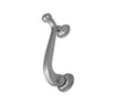 This is an image showing the Frelan - Scroll Door Knocker - Satin Chrome available to order from Trade Door Handles in Kendal