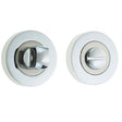 High quality image of Frelan - Jedo Dual Turns & Releases 50mm Round Rose no Indicator Polished Chrome / Satin Nickel Sku. JV2666PCSN