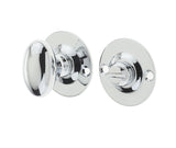 High quality image of Frelan - Jedo Bathroom Turn & Release for use with Deadbolts 5mm spindle Polished Chrome Sku. JV2671PC