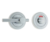 High quality image of Frelan - Jedo Designer Easy Turns & Releases 50mm Round Rose with Indicator 50mm Satin Chrome Sku. JV2888SC