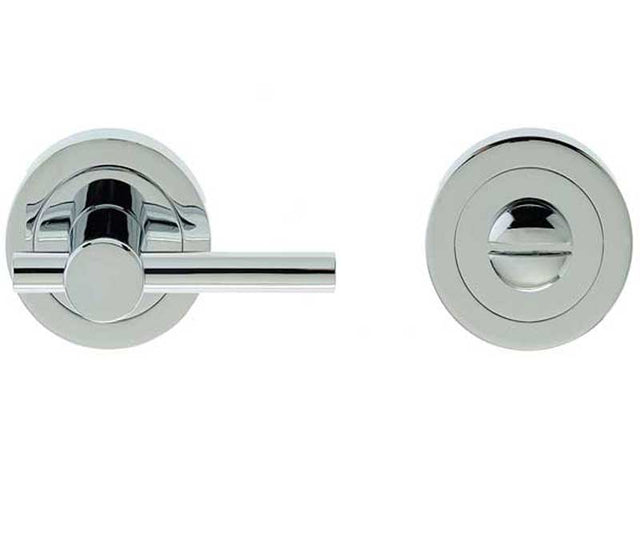 High quality image of Frelan - Jedo Designer Easy Turns & Releases 50mm Round Rose no Indicator Polished Chrome Sku. JV2889PC
