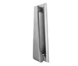 This is an image showing the Frelan - Contemporary Door Knocker - Satin Chrome available to order from Trade Door Handles in Kendal