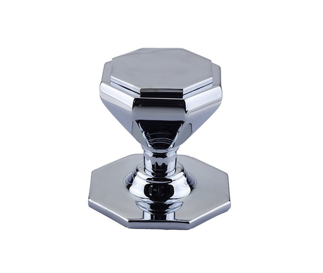 This is an image showing the Frelan - Forma Centre Door Knob - Polished Chrome available to order from Trade Door Handles in Kendal