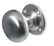 This is an image showing the Frelan - Kontrax Mushroom Mortice Knobs - Satin Chrome available to order from Trade Door Handles in Kendal