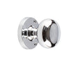 High quality image of Frelan - Jedo Mushroom Mortice Door Knobs 60mm Diameter Polished Chrome Sku. JV35PC