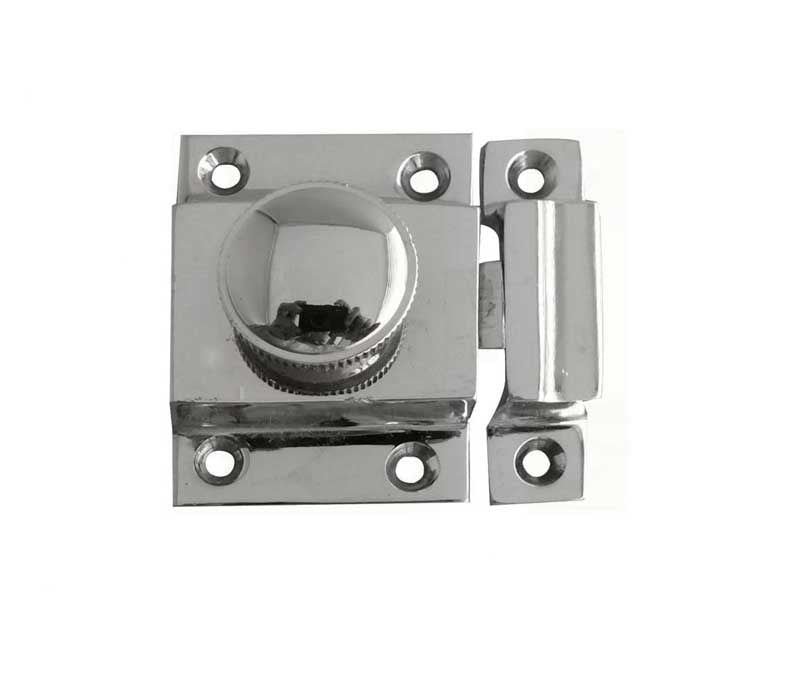 High quality image of Frelan - Jedo Cabinet Catch 56x36mm Polished Chrome Sku. JV360PC
