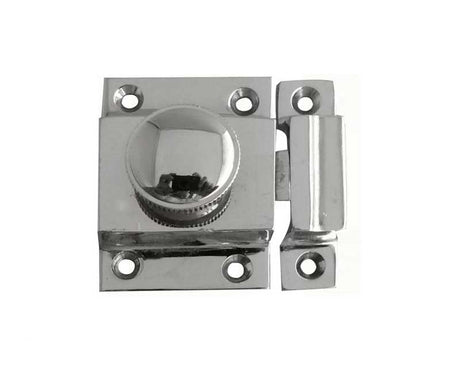 High quality image of Frelan - Jedo Cabinet Catch 56x36mm Polished Chrome Sku. JV360PC