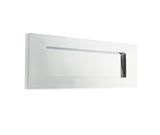 High quality image of Frelan - Jedo Plain Letterplates 254x100mm Polished Chrome Sku. JV36LPC