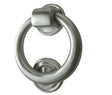 High quality image of Frelan - Jedo Ring Door Knockers 100mm dia Satin Chrome Sku. JV37SC